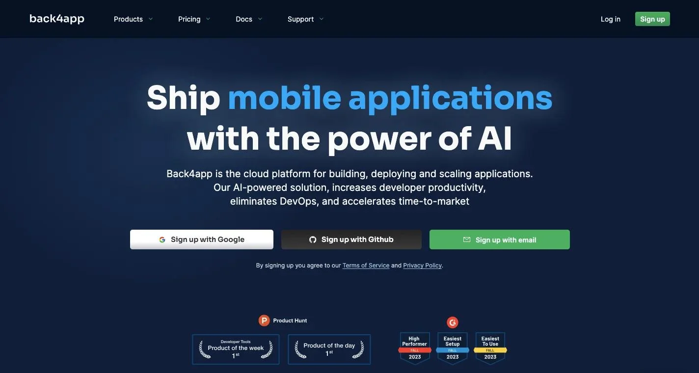 Bakc4app_homepage