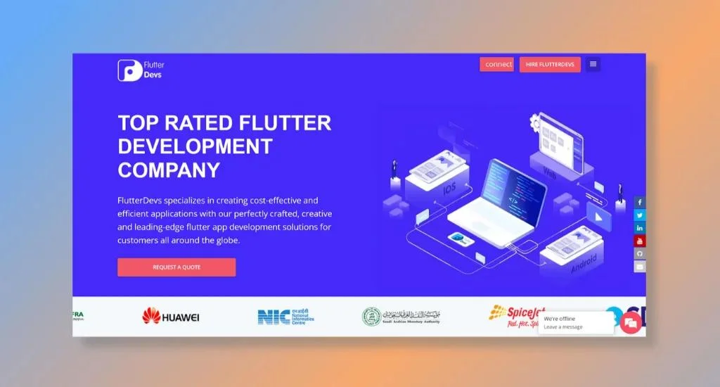 FlutterDevs -Tech-driven Flutter Development Process