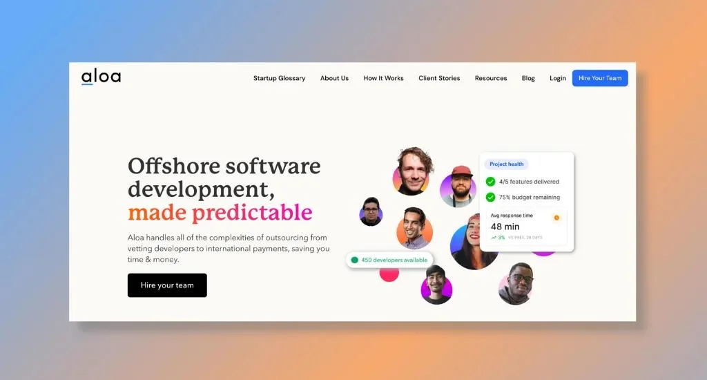 Aloa - Top Flutter App Development Company
