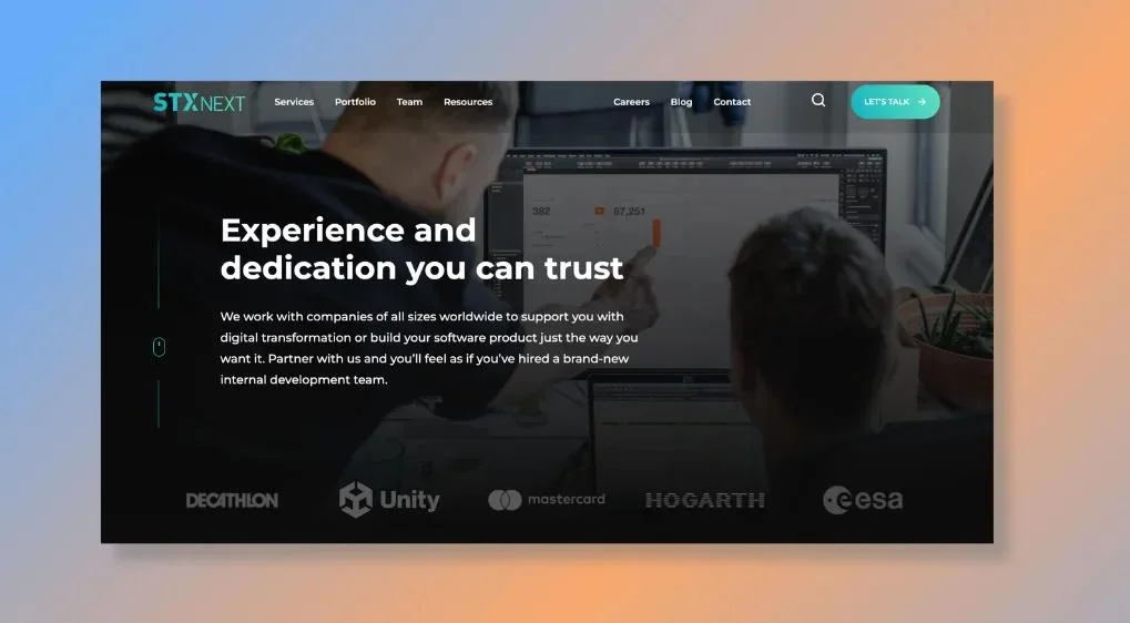 STX Next - For Long-Term Partnerships