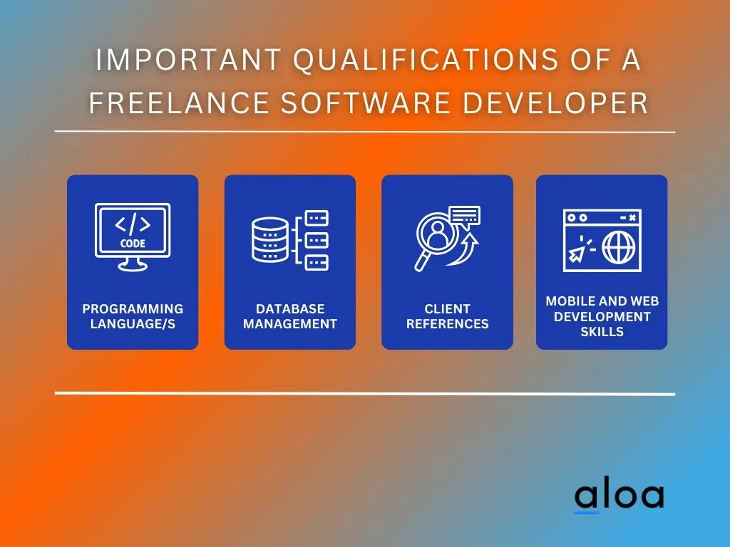 Important Qualifications of a Freelance Software Developer