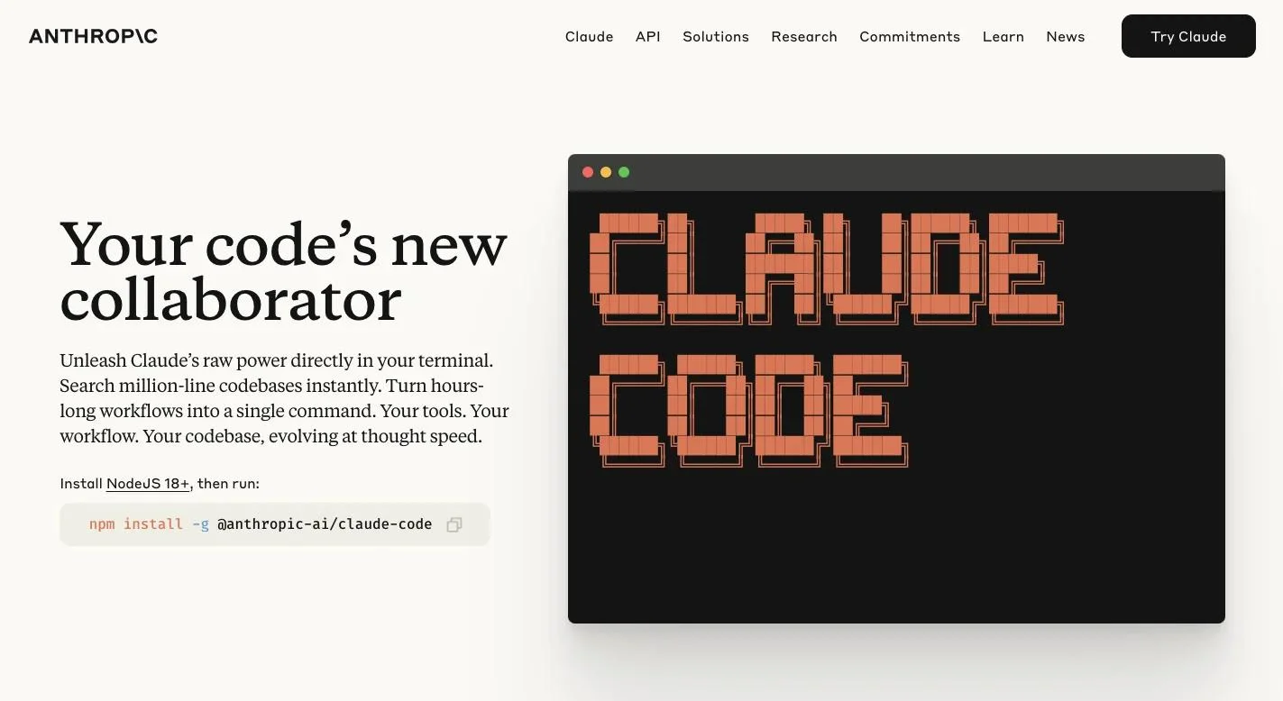Claude Code_Anthropic_homepage