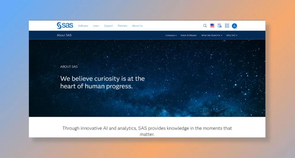 SAS - Using Advanced Analytics and AI to Turn Data into Intelligence