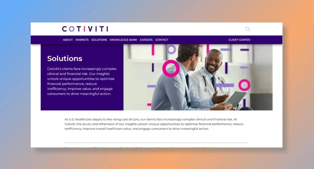 Cotiviti - Driving Meaningful Consumer Engagement