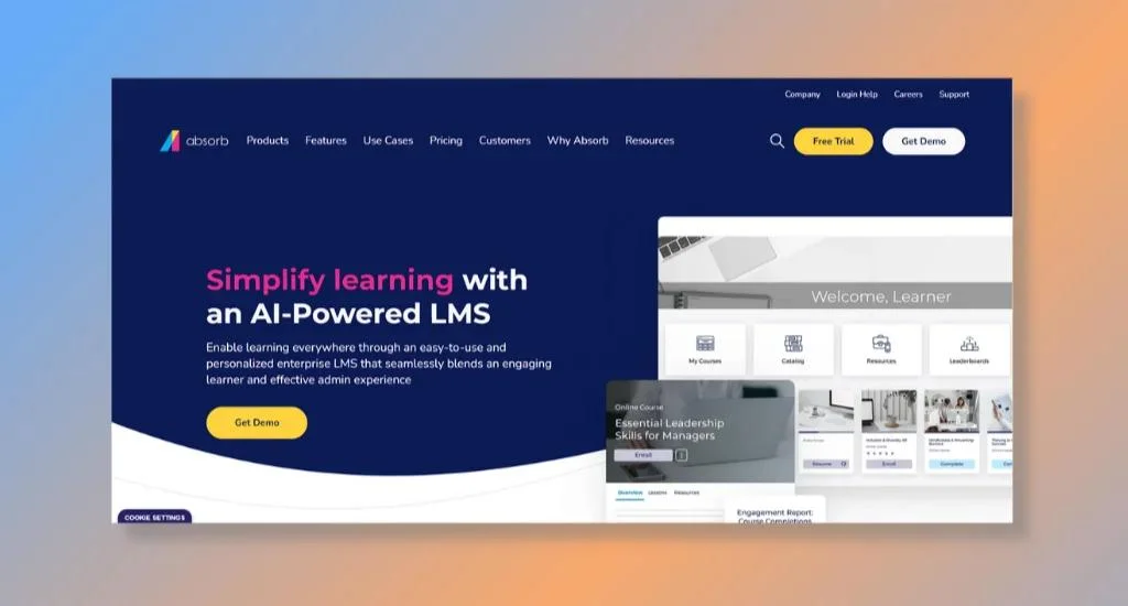 Absorb LMS - Expertise in Unified Learning Platforms