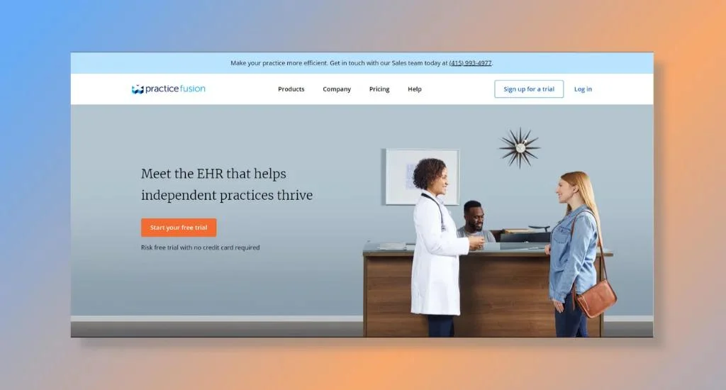 Practice Fusion - Best for Free EHR Solution