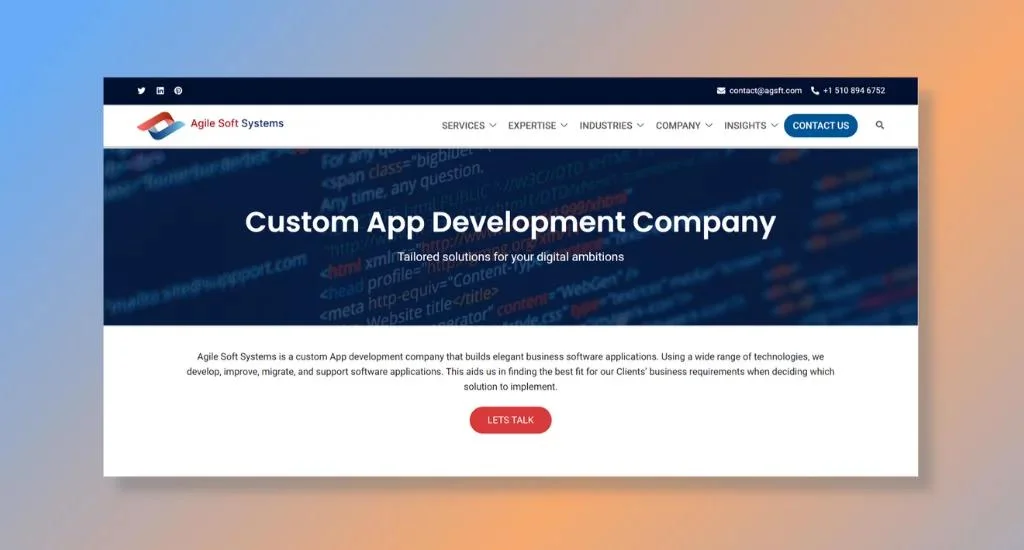 Agile Soft Systems - Custom Software Development