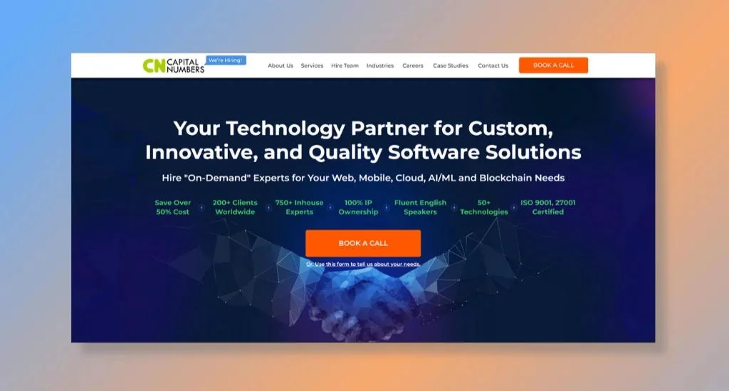 Capital Numbers - On-Demand Availability