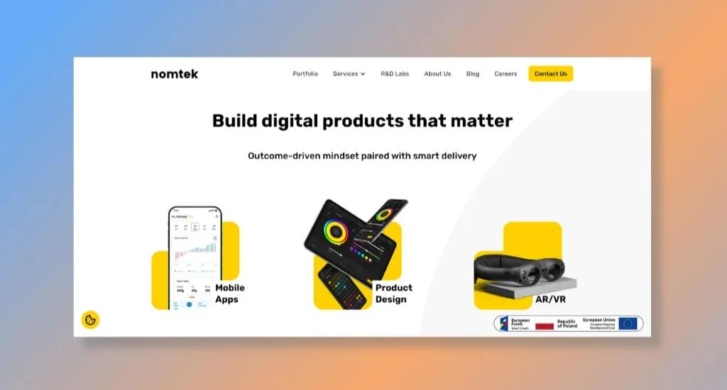 Nomtek home page