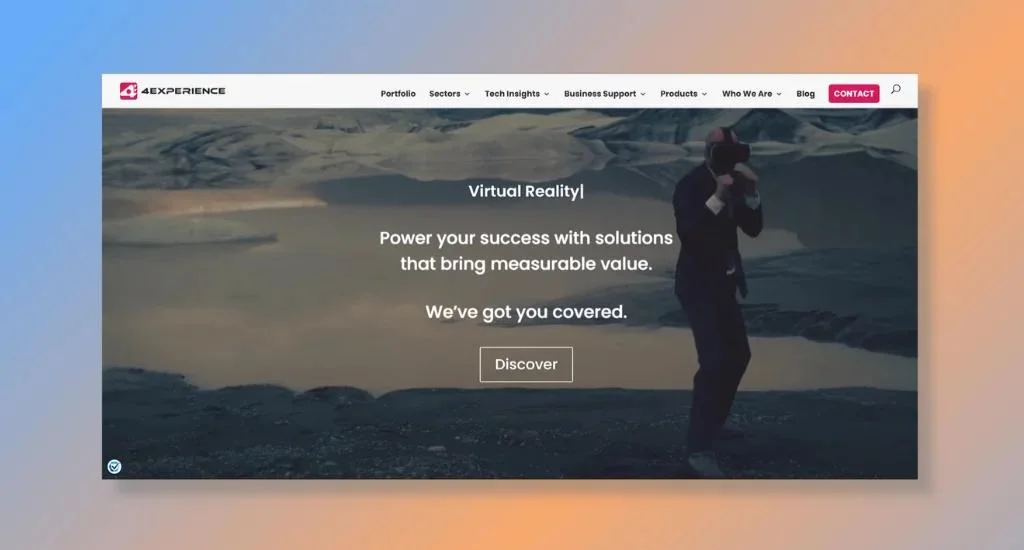 4Experience home page