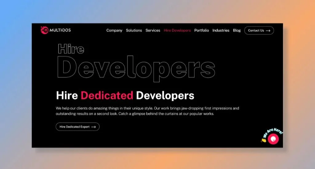 MultiQoS - Hire Offshore Dedicated Developers