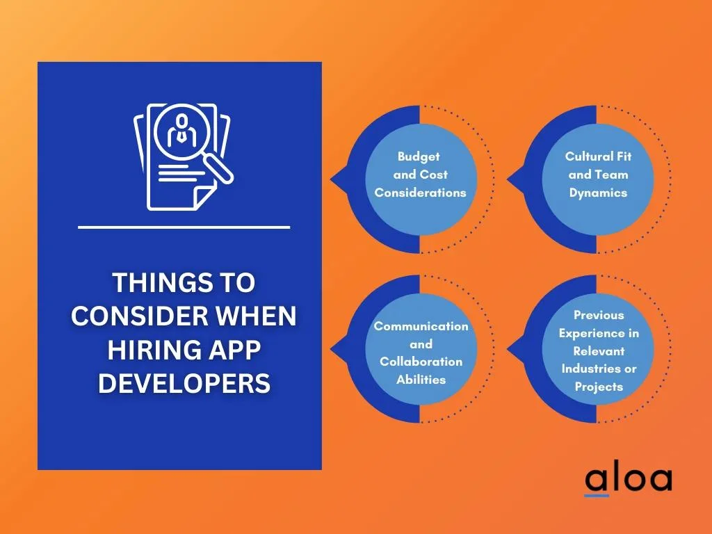 things to consider when hiring app developers