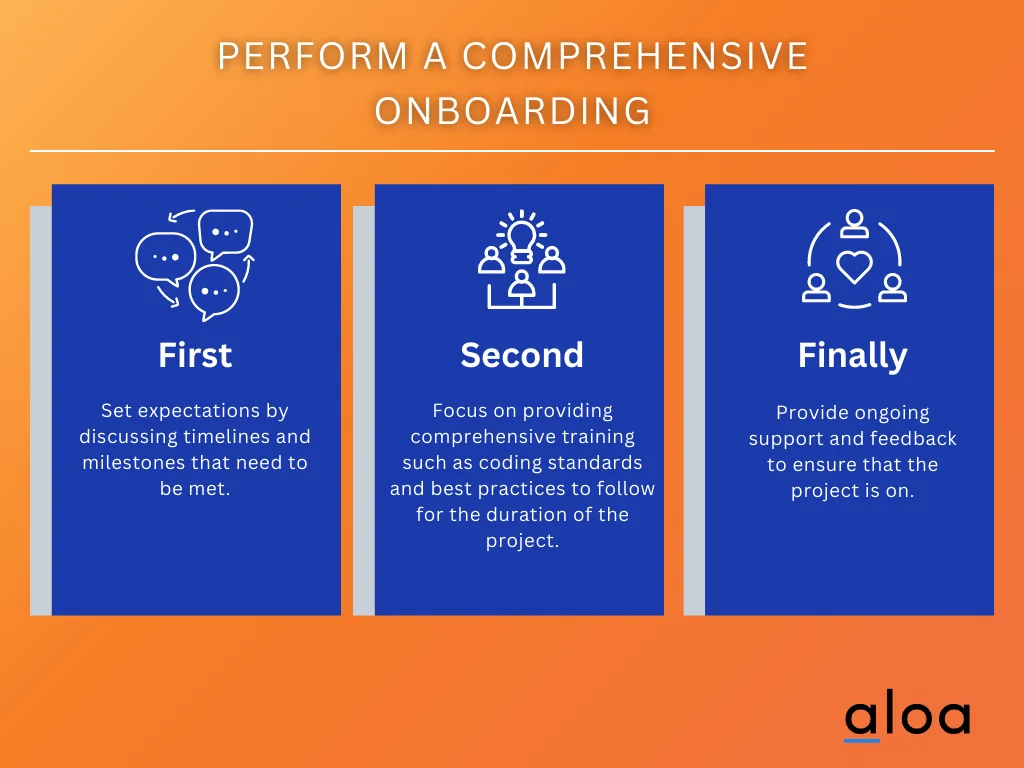 comprehensive onboarding process