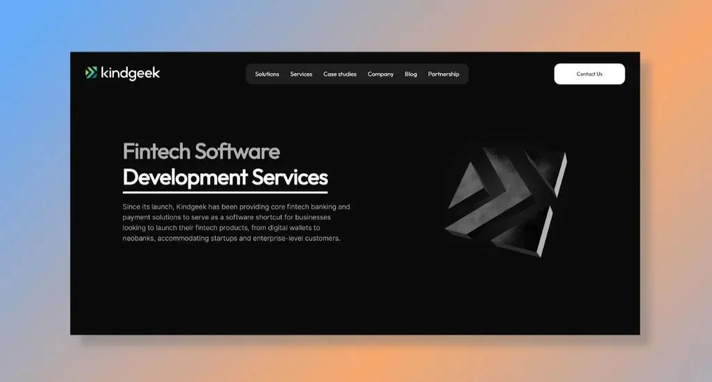 Kindgeek - Developing Custom Fintech Software for Businesses