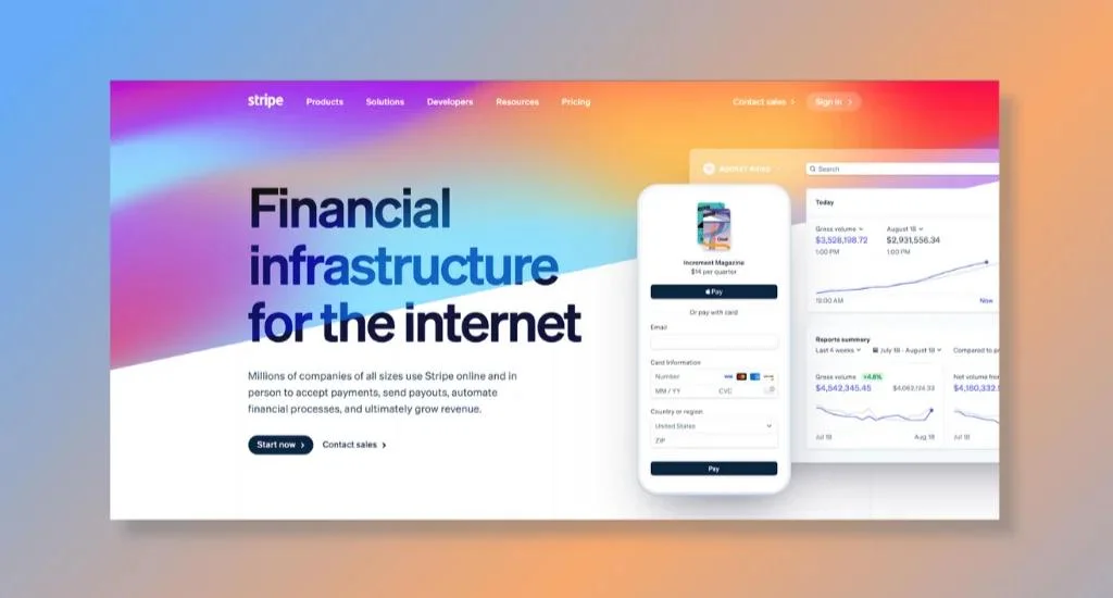 Stripe - Offering Comprehensive Financial Products for Businesses