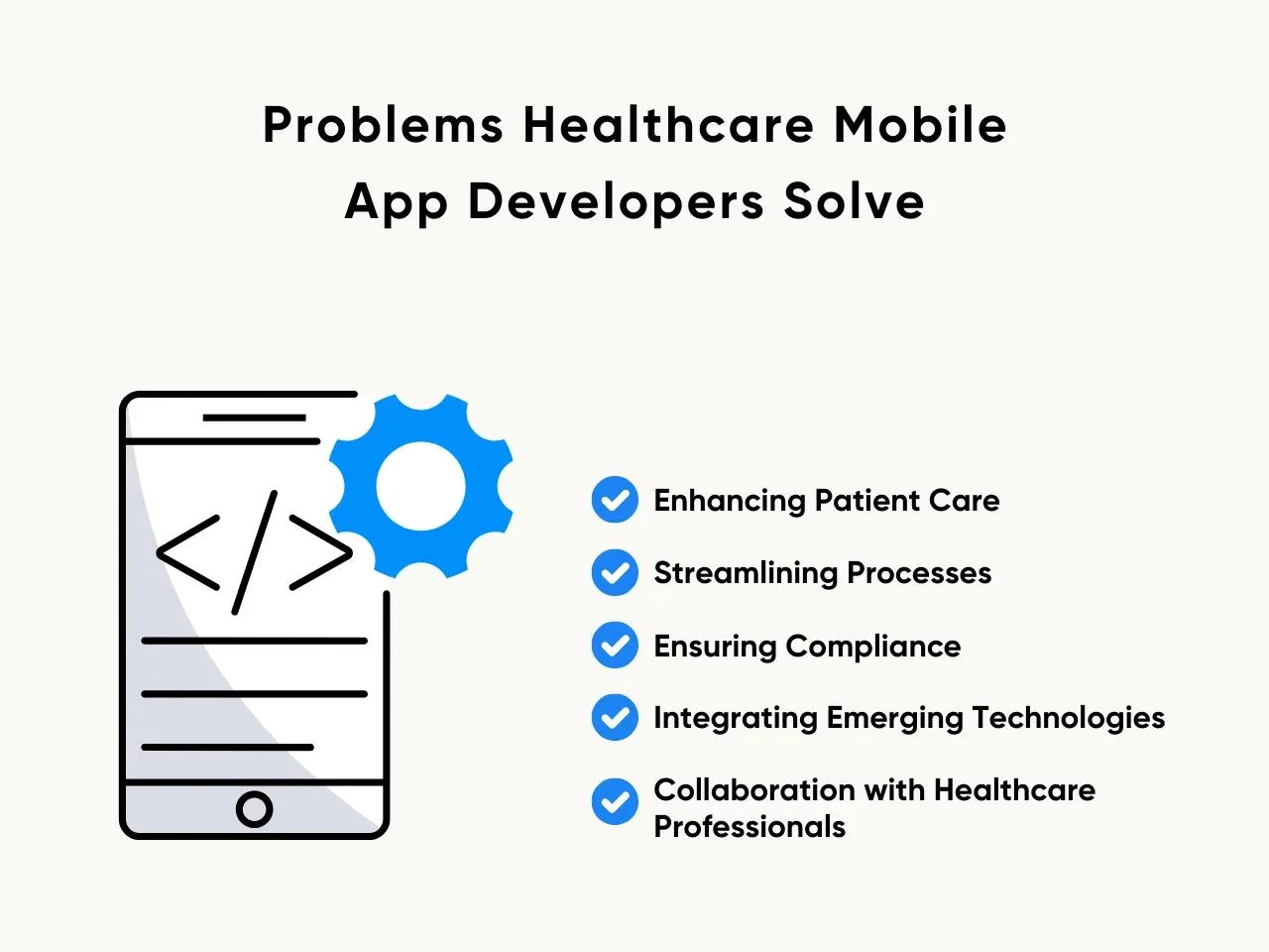 Problems Healthcare Mobile App Developers Solve
