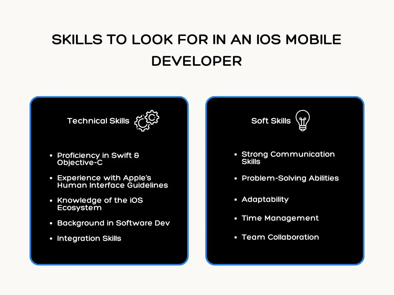 Skills To Look For In An iOS Mobile Developer