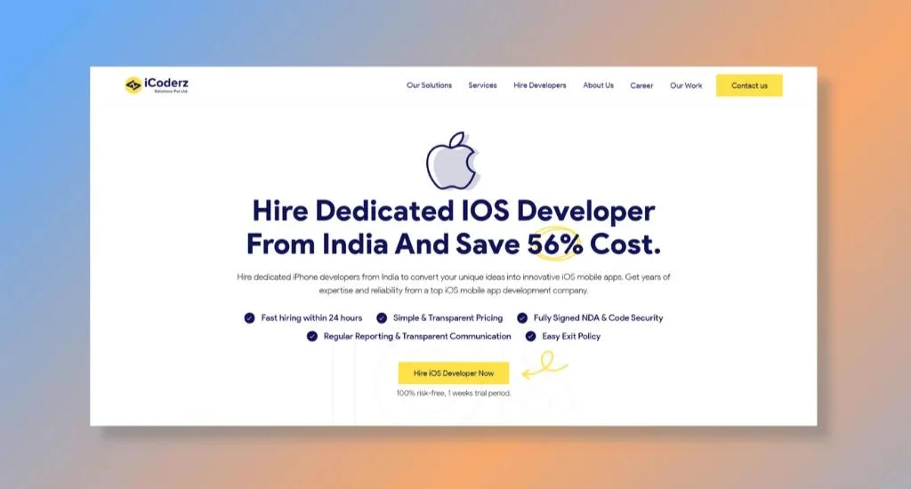iCoderz - Custom Offshore iOS Development Services