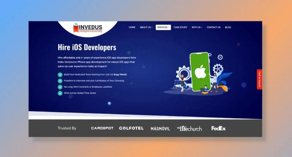 Invedus - Full-Stack iOS App Development Services