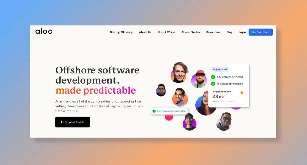 Aloa - Top Pick to Hire Mobile App Developers In India