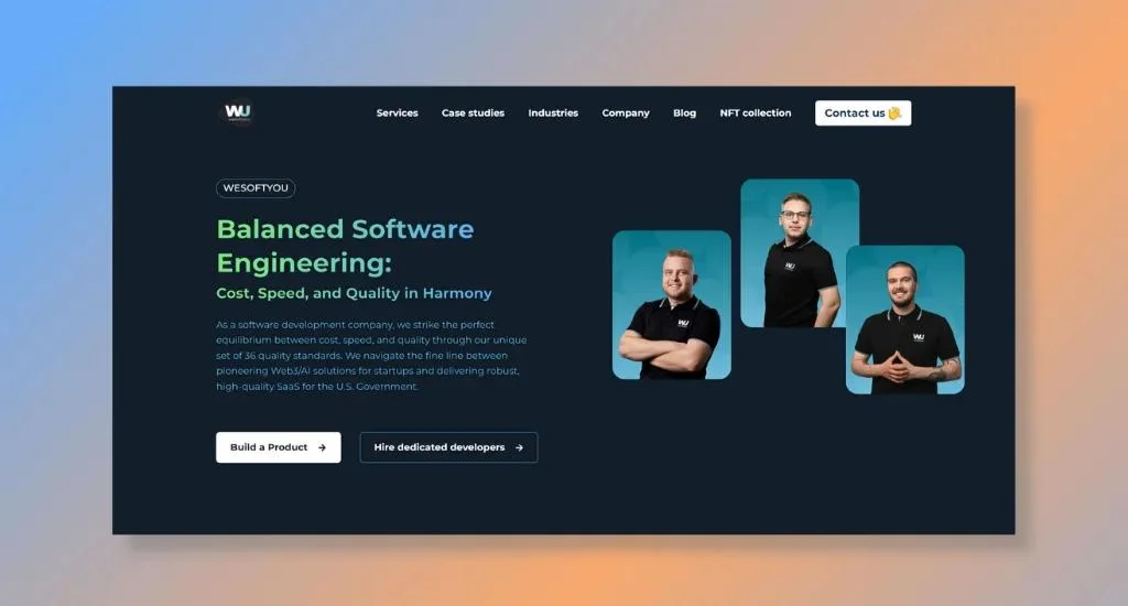 WeSoftYou - Web3_AI Software Development Solutions for Startups
