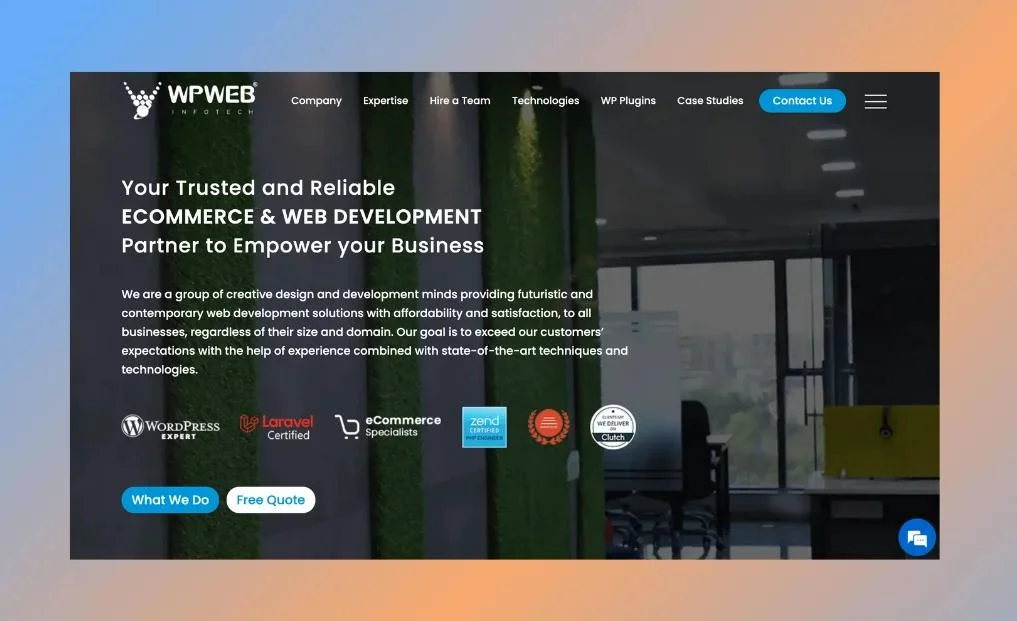 WP Web Infotech - Crafting Web Brilliance