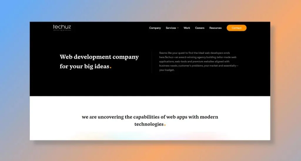 Techuz – Redefining Web Development
