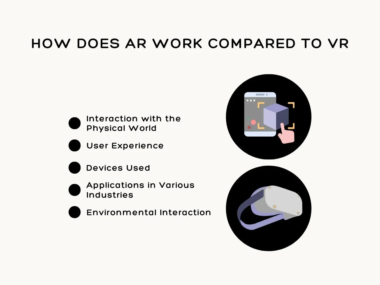 How Does AR Work Compared to VR