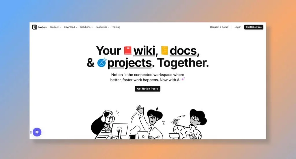 Notion - Startup-Centered Focus