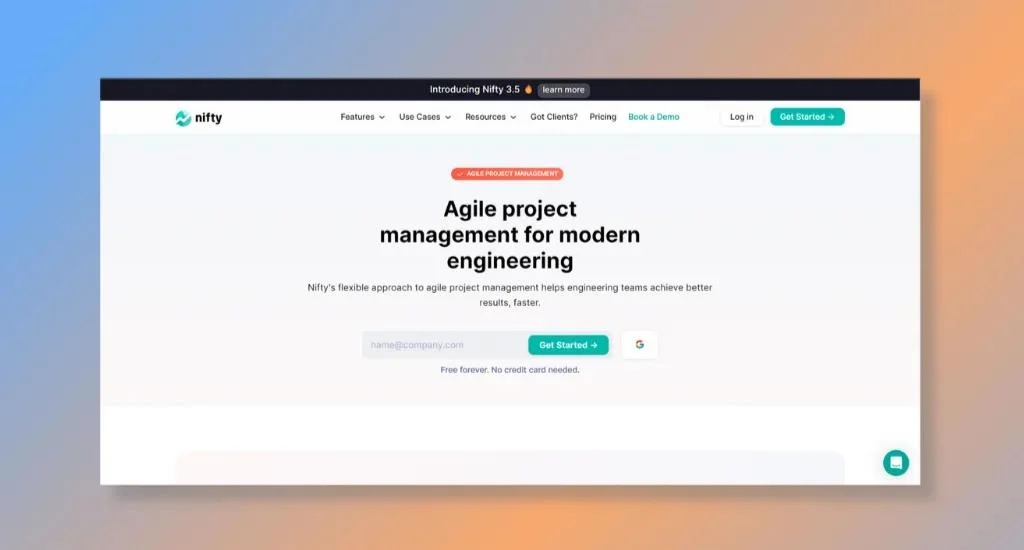 Nifty - Goal-Oriented Design