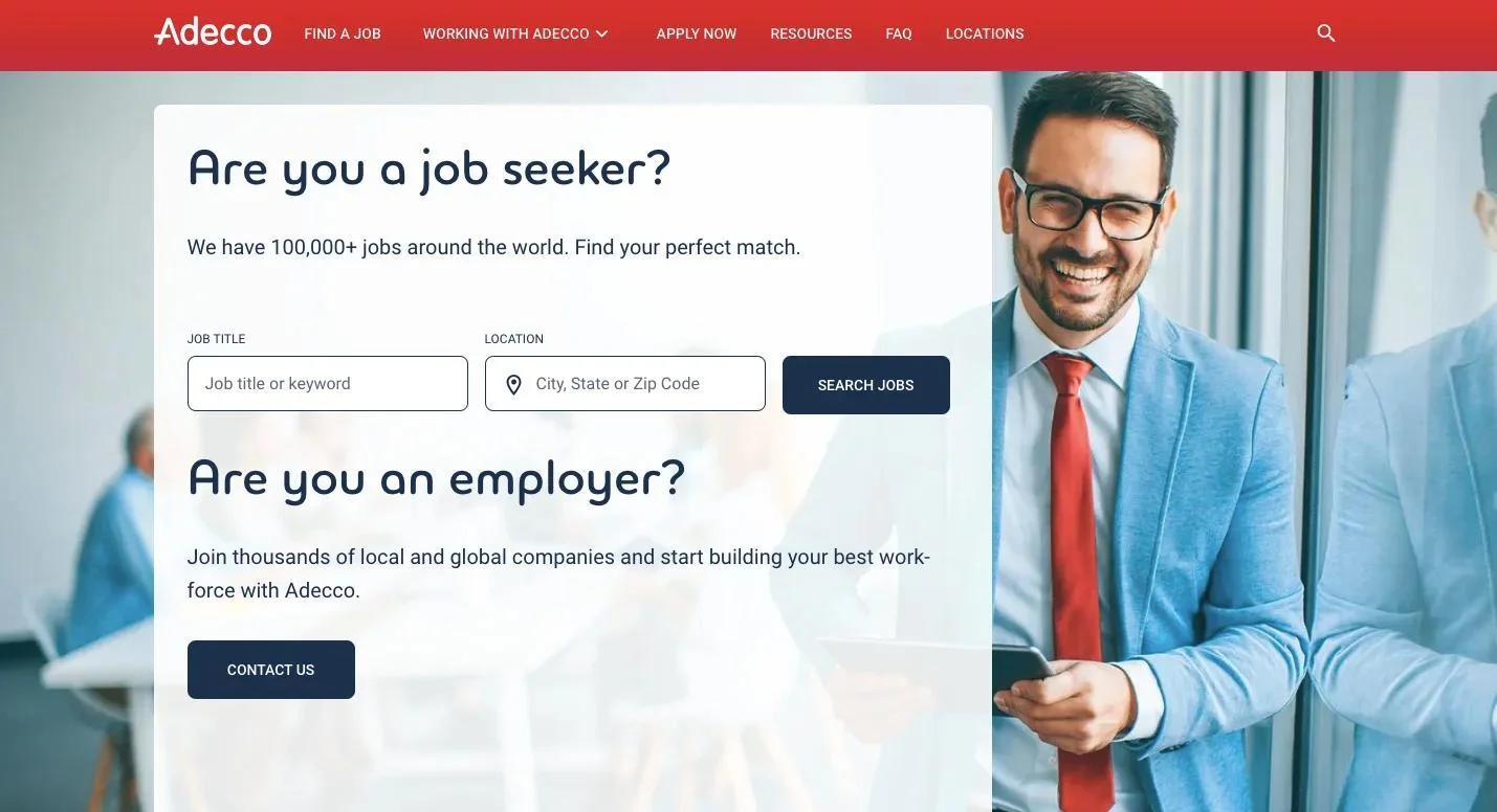 Adecco_homepage