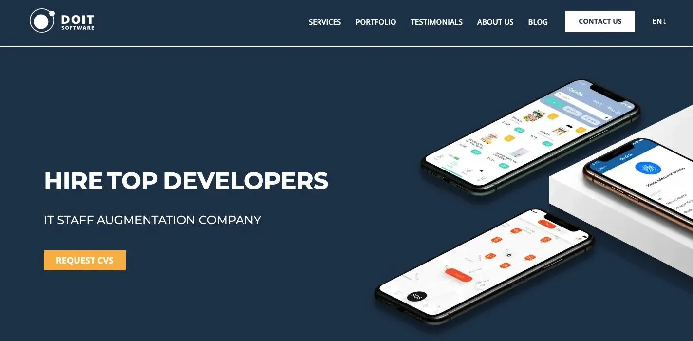 Doit Software_homepage