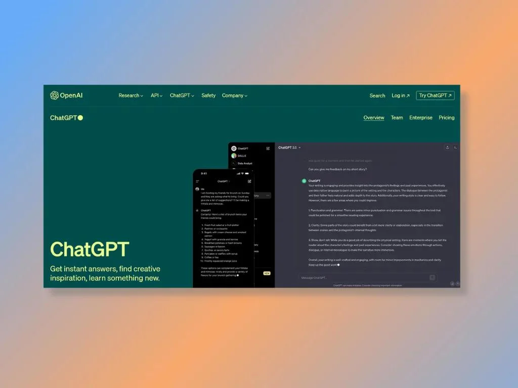 GPT homepage