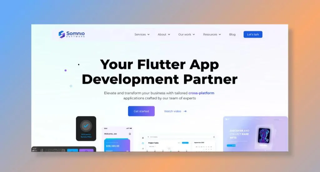 Somnio Software - Best in Flutter Development
