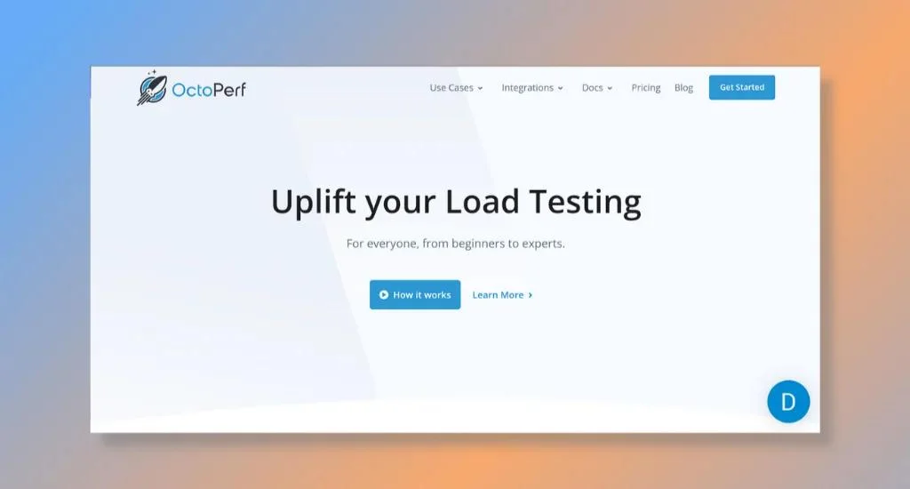 OctoPerf - Simplifying Load Testing through Low Code Automation Tools