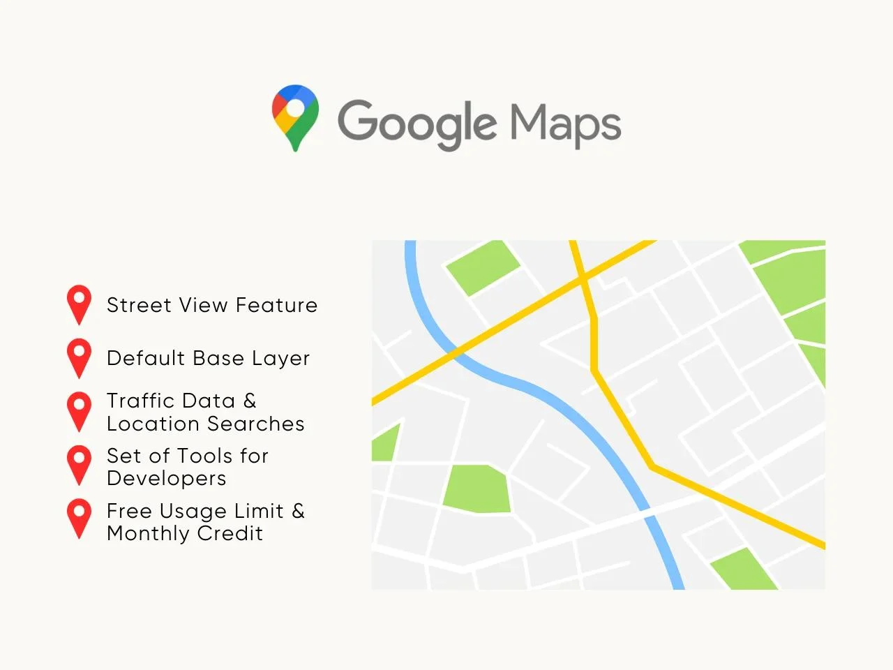 Google Maps Customization and Flexibility