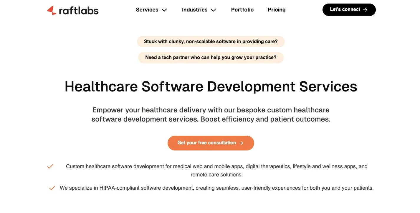 RaftLabs_homepage