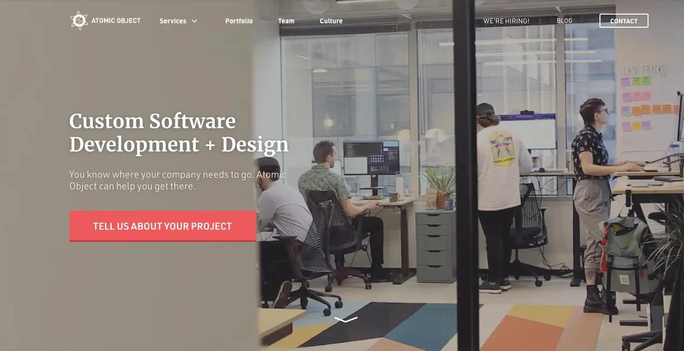 Atomic Object_homepage