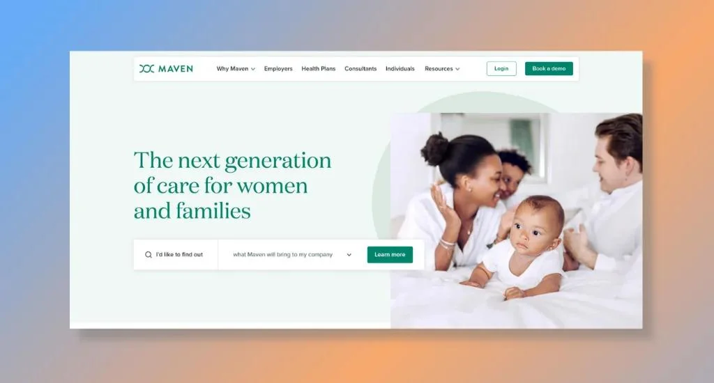 Maven Clinic - Best for Holistic Family Health Care