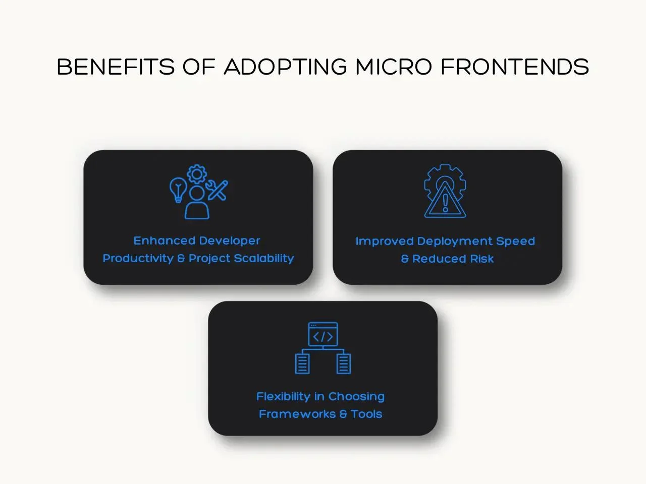 Benefits of Adopting Micro Frontends