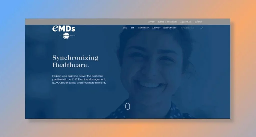 eMDs - Best for Comprehensive Health Records