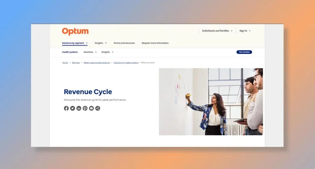 Optum360 - Best for Revenue Cycle Management Services