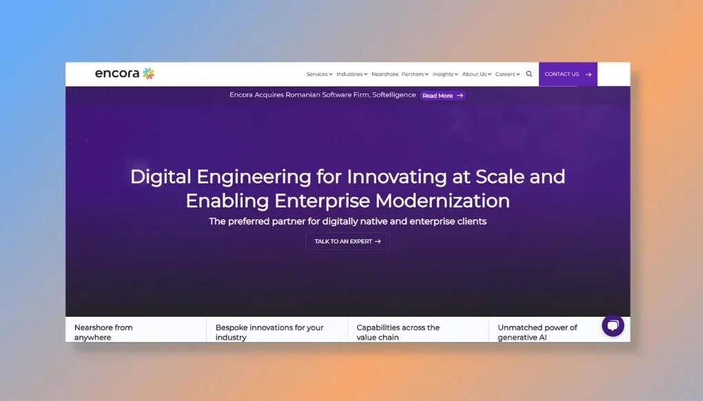 Encora - Fostering Innovation and Growth in Software Development