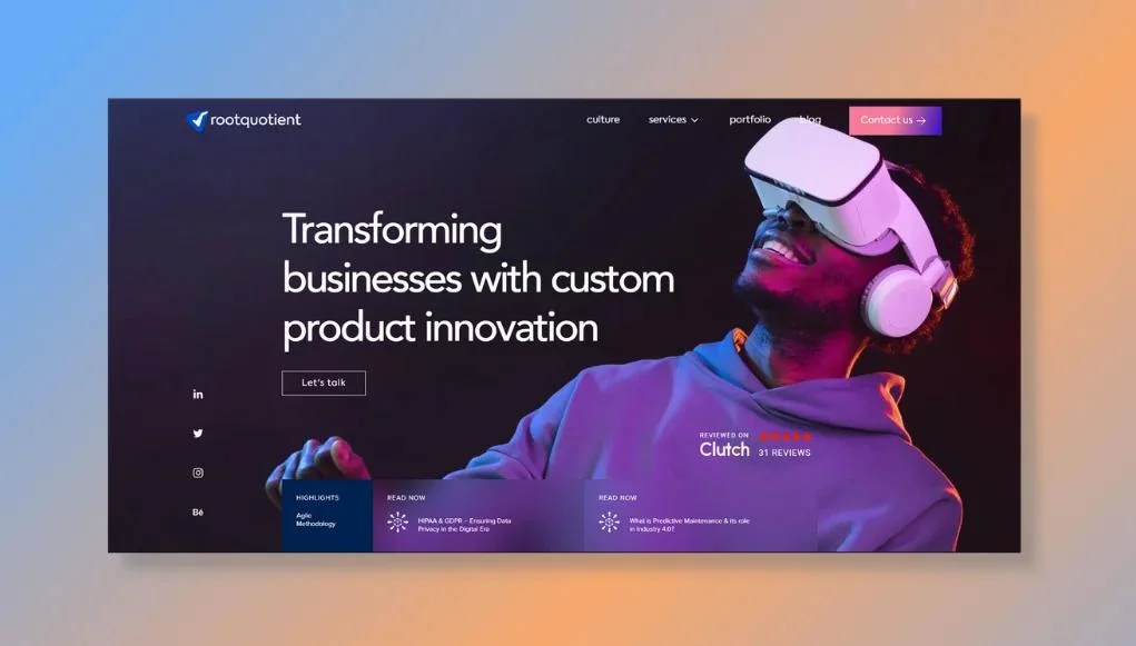 RootQuotient - Building Scalable and Innovative Experiences