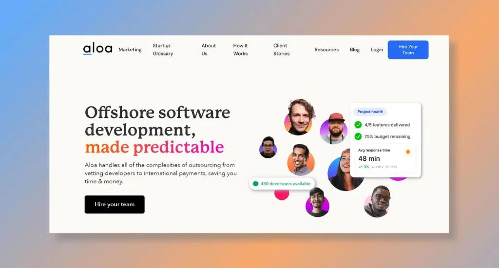 Aloa - Top Pick Nearshore Software Development Company