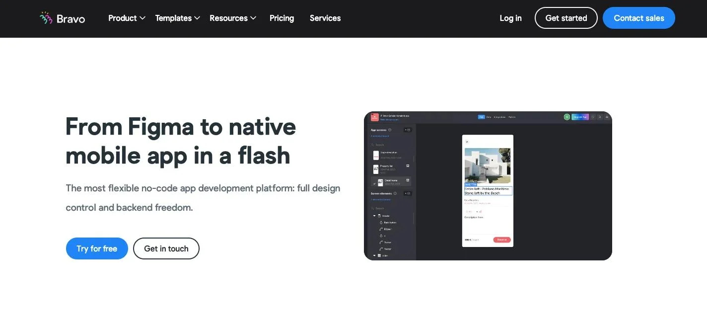 Bravo Studio_homepage