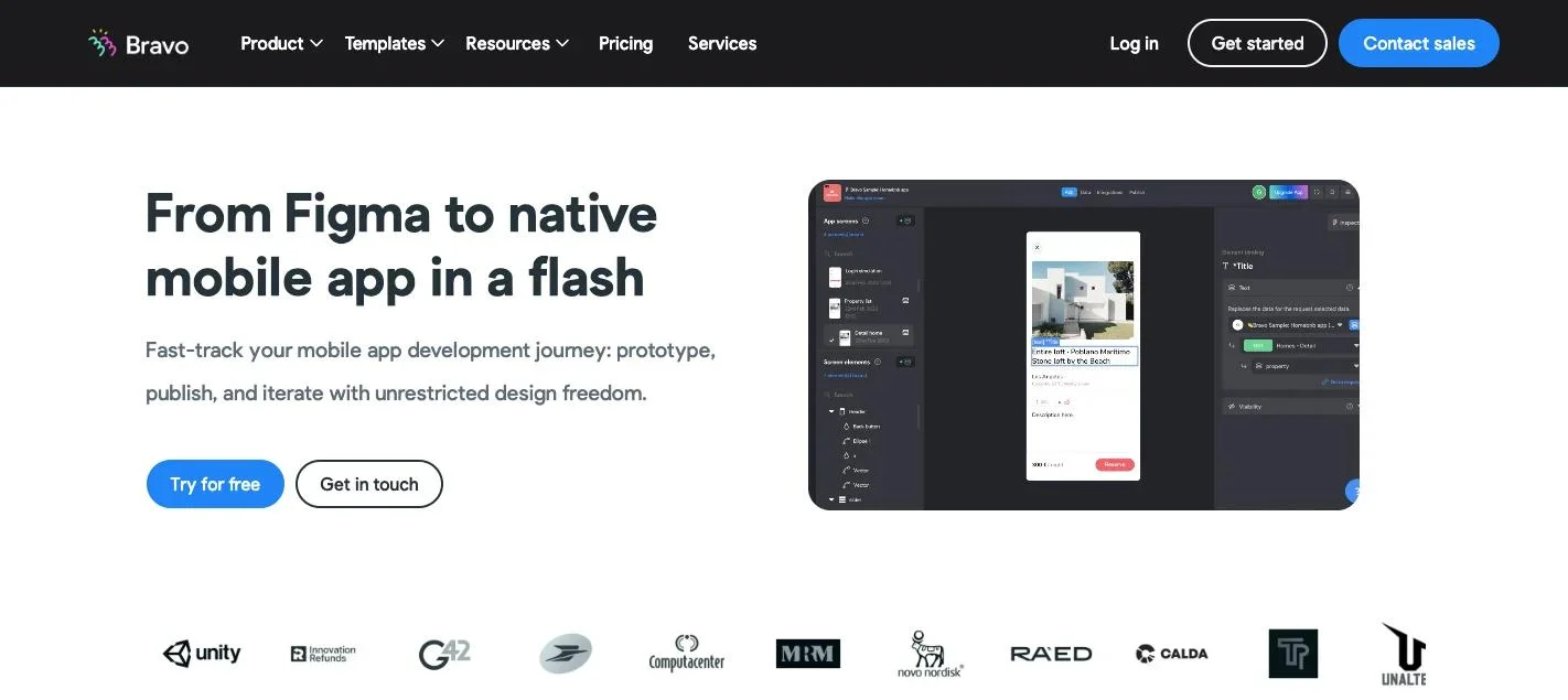 Bravo Studio_homepage