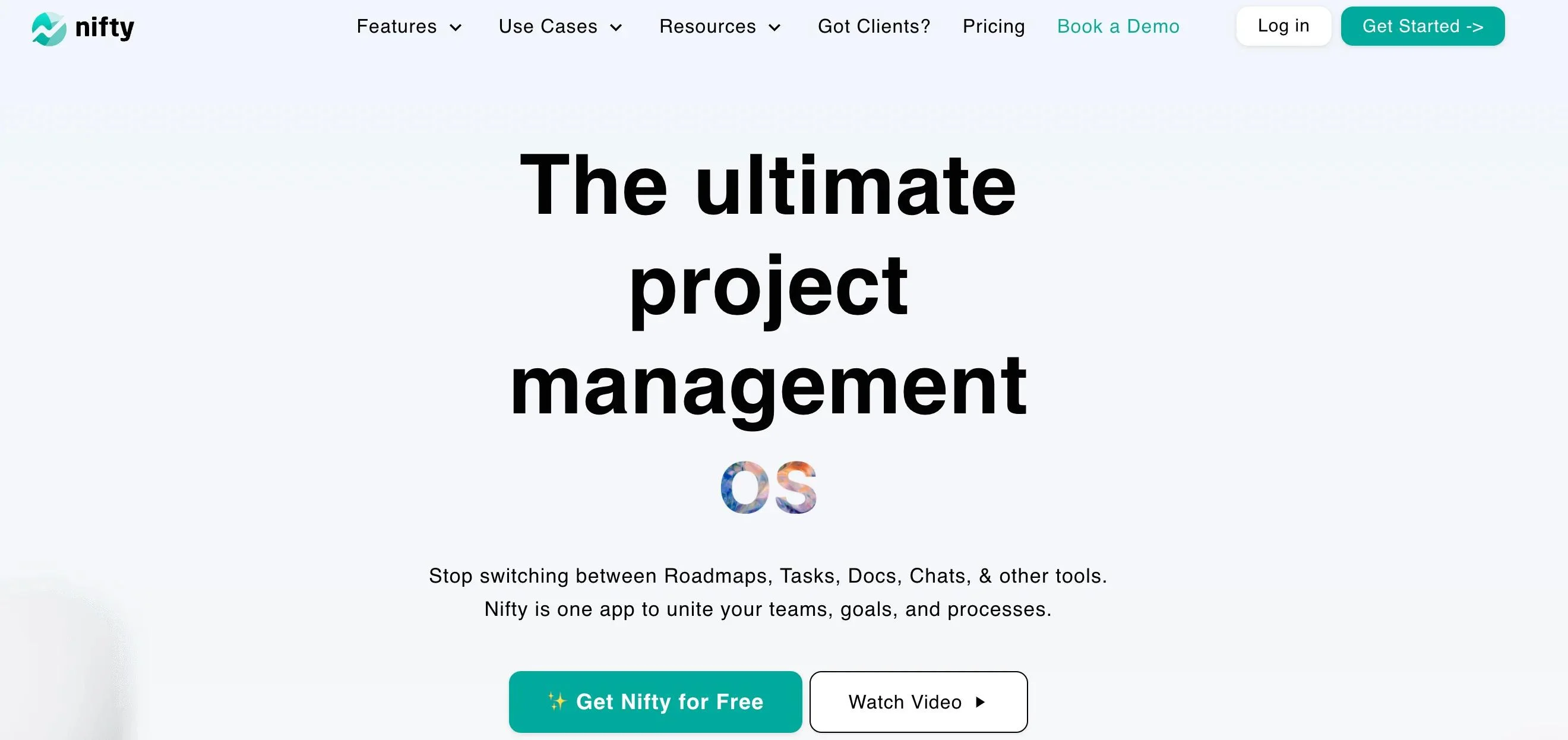 Nifty Homepage