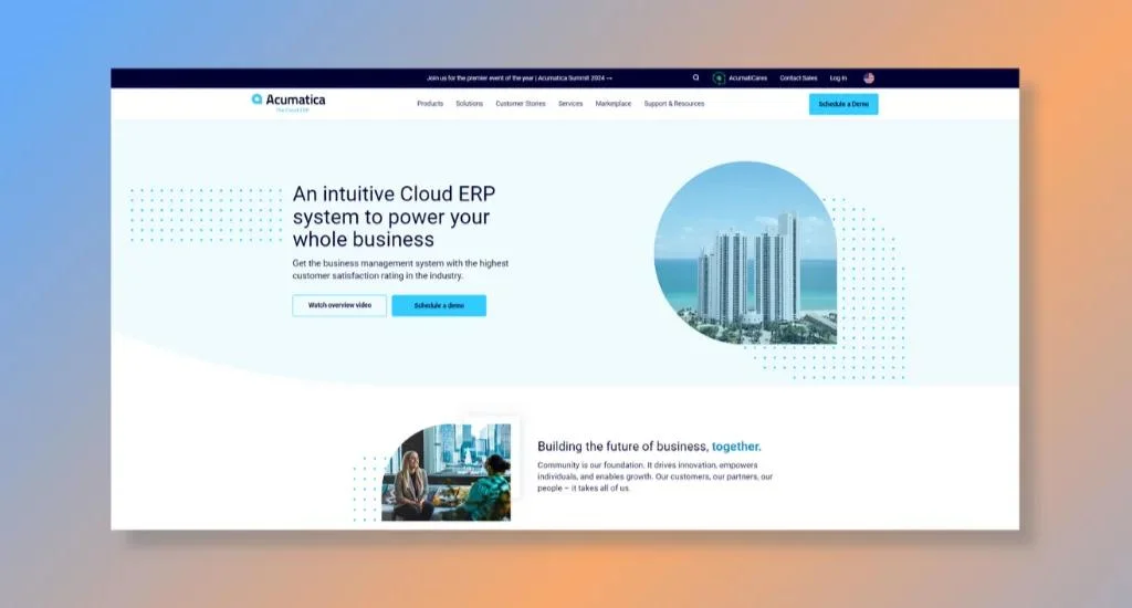 Acumatica - Offering Advanced Features and a User-Friendly Interface