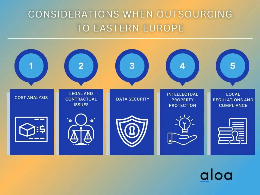 Considerations When Outsourcing to Eastern Europe